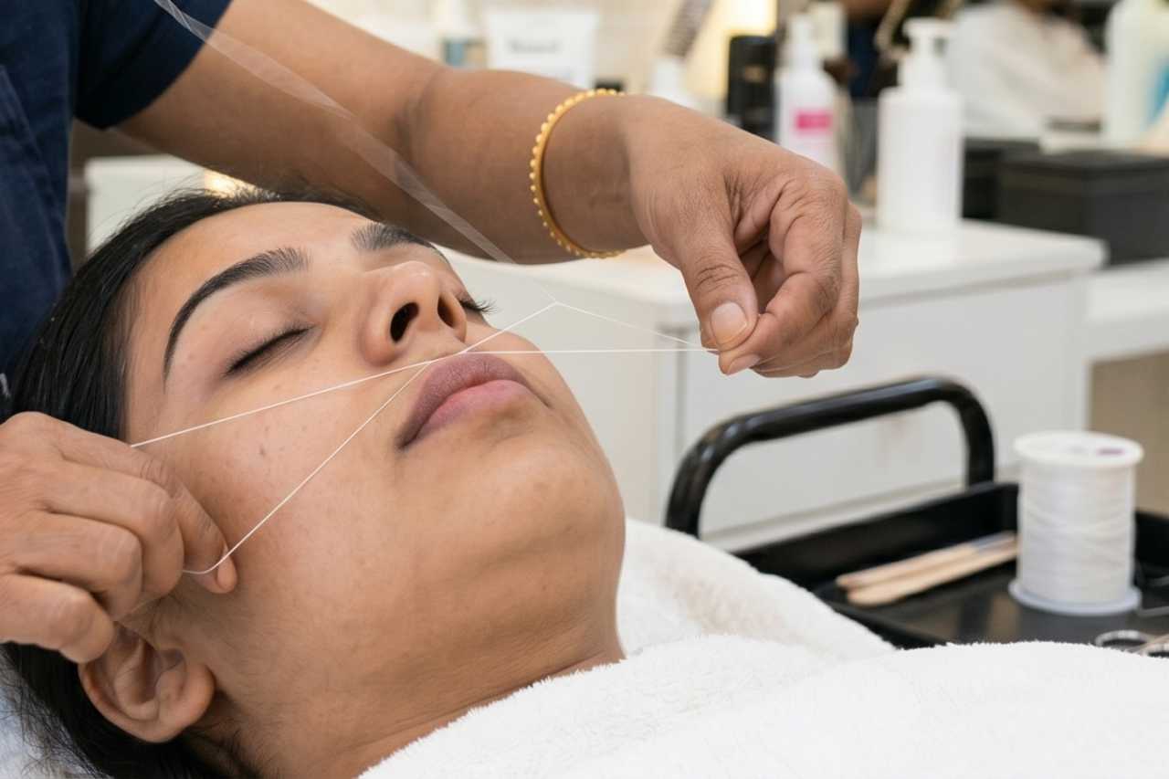 Facial threading